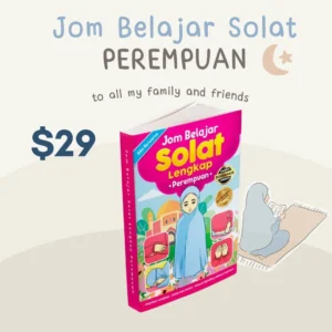 BUKU JOM BELAJAR SOLAT - PEREMPUAN
